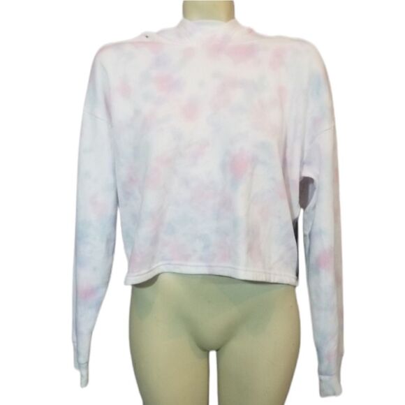 90 Degree Cotton Candy Tie Dye Hoodie sz L - Picture 1 of 6